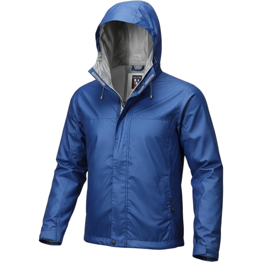 Against the Elements BOCA-9 Rain Jacket Womens Small Blue Waterproof Breathable
